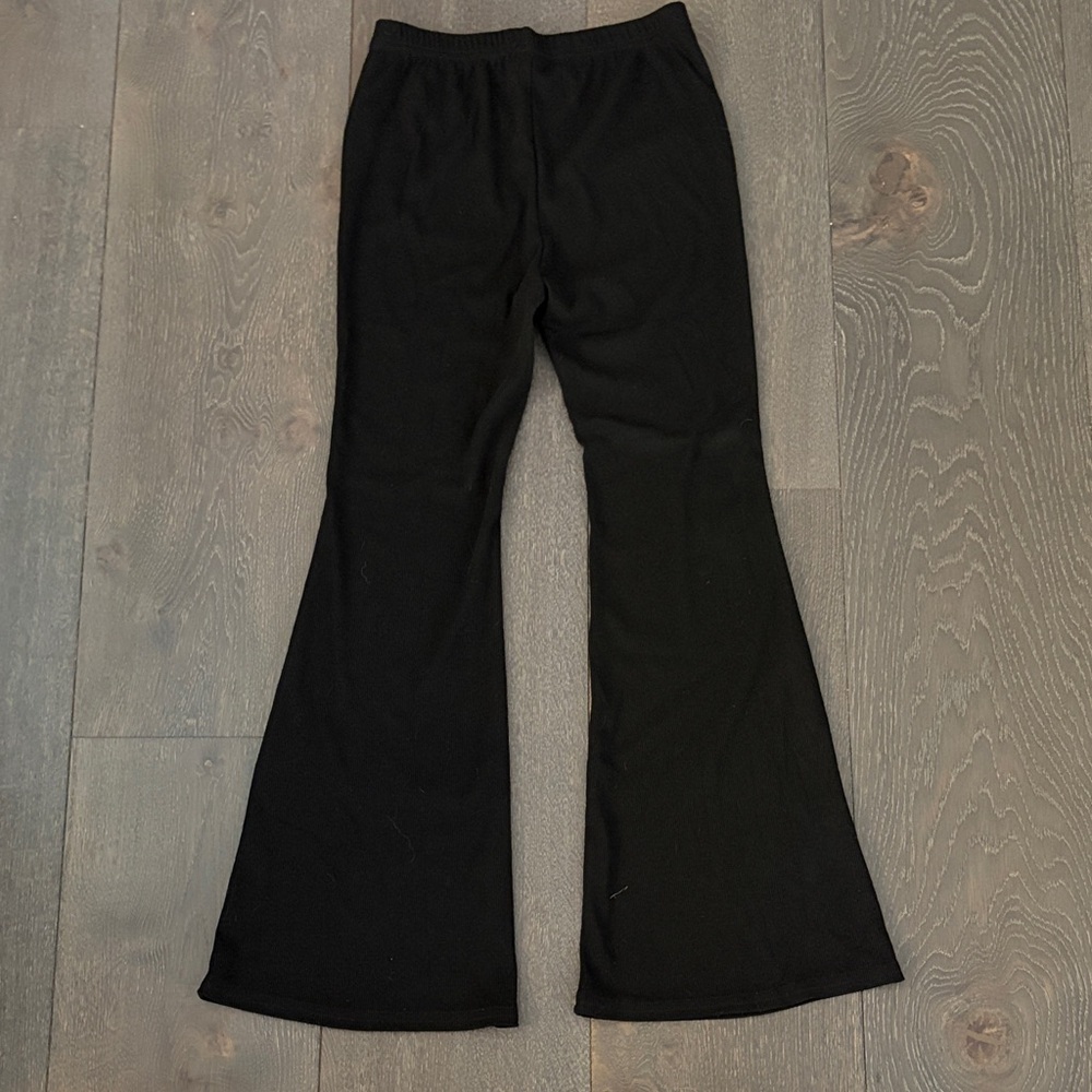Black Flared Pants